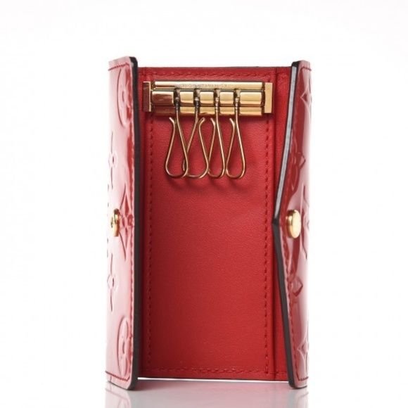 LOUIS VUITTON Vernis Multicles 4 Key Holder Cherry - Picture 4 of 6
